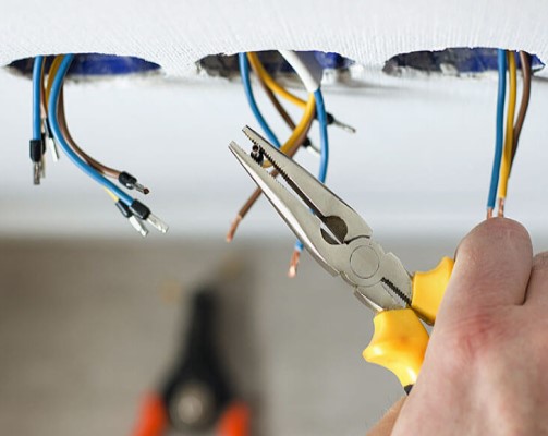 Electric: Replace main panel, Light  install, Remodeling wires